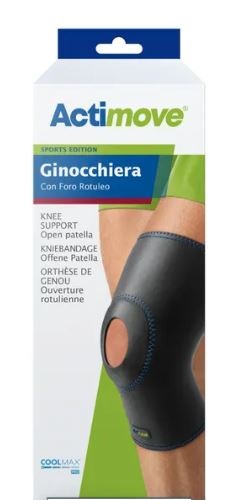 ACTIMOVE SPORTS EDITION GINOCCHIERA CON FORO ROTULEO L - Metafarm