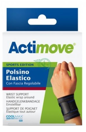 ACTIMOVE SPORTS EDITION POLSINO ELASTICO CON FASCIA REGOLABILE UNIVERSALE - Metafarm