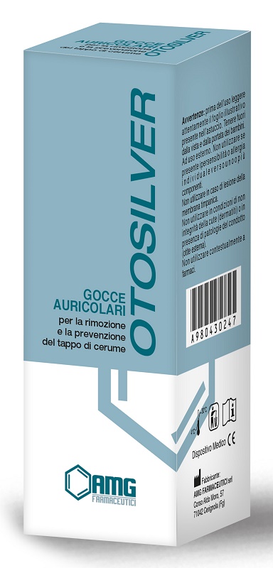 GOCCE AURICOLARI OTOSILVER 20 ML - Metafarm