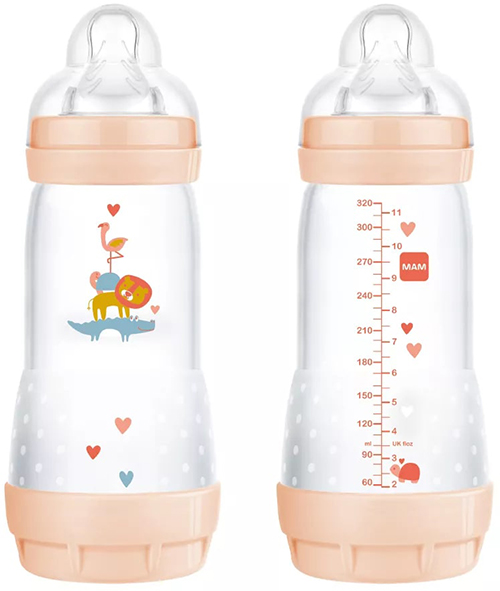 MAM BIBERON EASY START 320 ML 4+ TETTARELLA 3 FEMMINA - Metafarm
