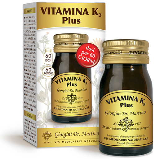VITAMINA K2 PLUS 60 PASTIGLIE - Metafarm