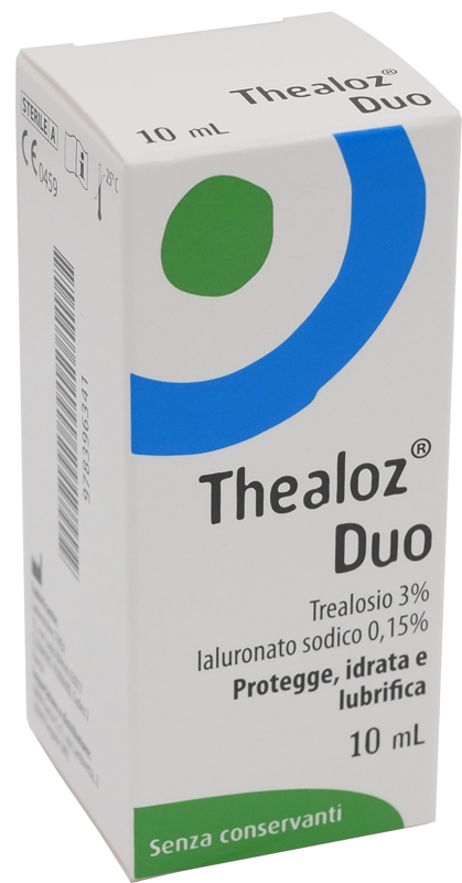 SOLUZIONE OCULARE THEALOZ DUO 10 ML - Metafarm