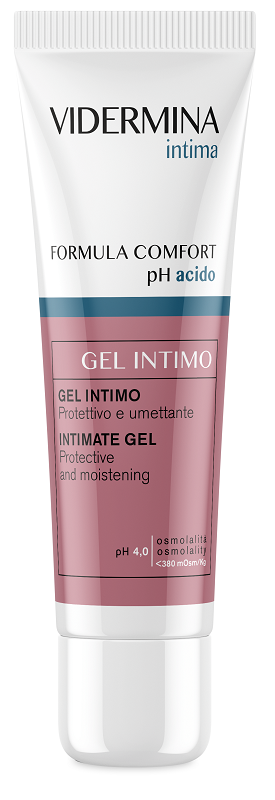 VIDERMINA INTIMA FORMULA COMFORT PH ACIDO GEL INTIMO PROTETTIVO E UMETTANTE NUOVA FORMULA 30 ML - Metafarm