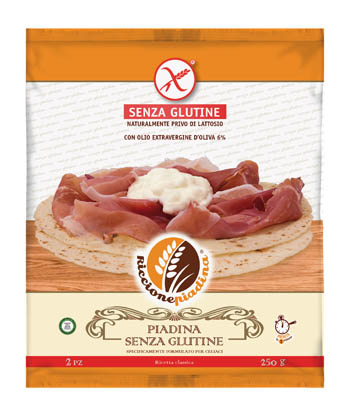 RICCIONE PIADINA FUORI FRIGO 2 PEZZI DA 125 G - Metafarm