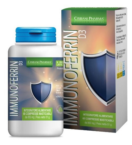 IMMUNOFERRIN D3 60 COMPRESSE OROSOLUBILI - Metafarm