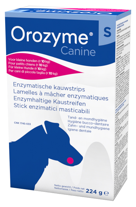 OROZYME CANINE STRISCE ENZIMATICHE MASTICABILI PER CANI DI TAGLIA PICCOLA - Metafarm