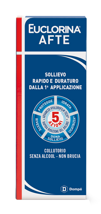 EUCLORINA AFTE COLLUTORIO 120 ML - Metafarm