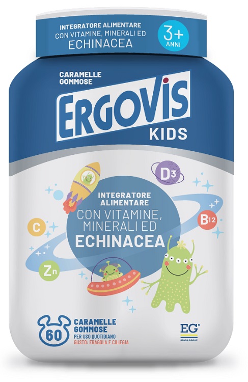 ERGOVIS KIDS 60 CARAMELLE GUSTOSE - Metafarm