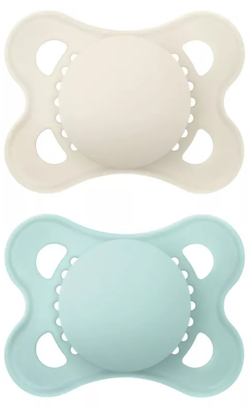 MAM SUCCHIETTO ORIGINAL 2-6 MESI SILICONE NEUTRO 2 PEZZI - Metafarm