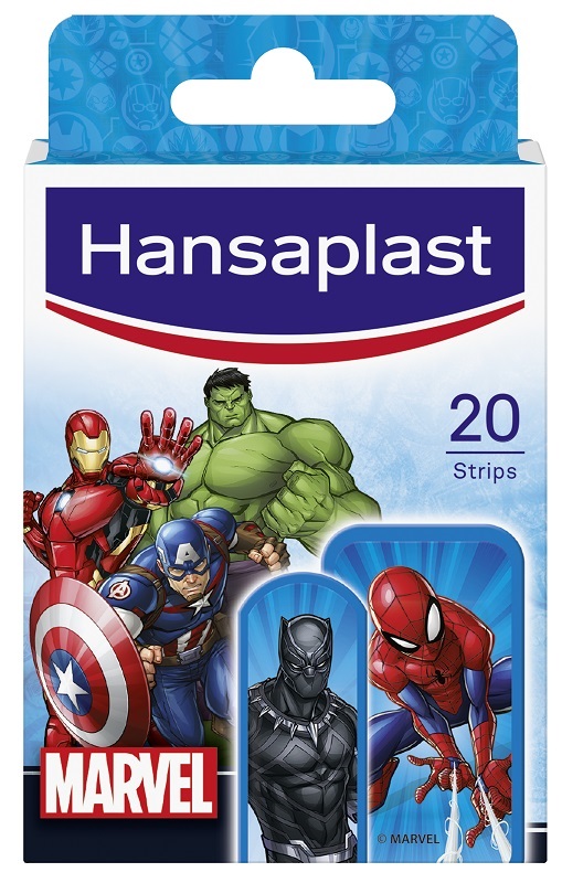 CEROTTO HANSAPLAST MARVEL 20 PEZZI - Metafarm