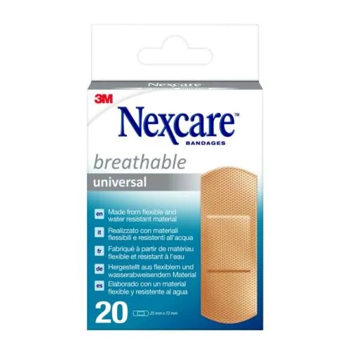 CEROTTO PREPARATO NEXCARE UNIVERSAL N0320NS-1 25X72MM 2 PEZZI - Metafarm
