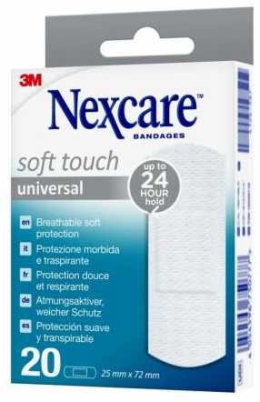 CEROTTO PREPARATO NEXCARE SOFT N0520NS-1 25X72MM - Metafarm