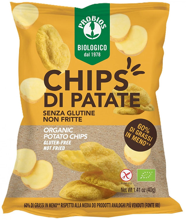 PROBIOS CHIPS PATATE 40 G - Metafarm