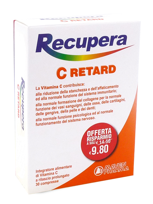 RECUPERA C RETARD 30 COMPRESSE - Metafarm