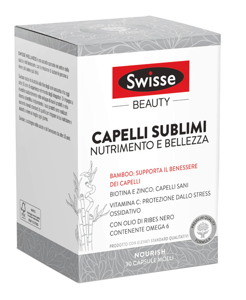 SWISSE CAPELLI SUBLIMI 30 CAPSULE - Metafarm