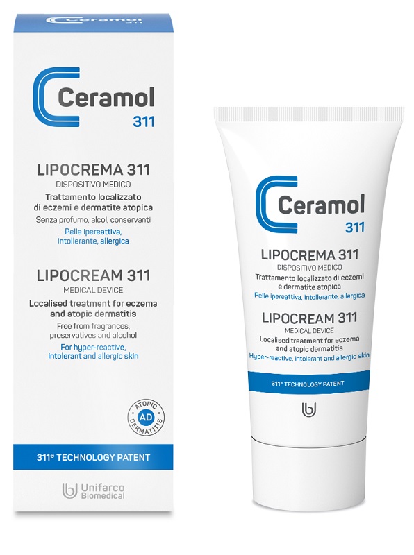 CERAMOL LIPOCREMA 311 50 ML - Metafarm