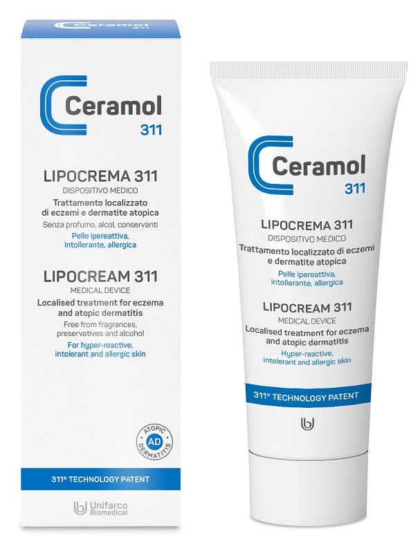 CERAMOL LIPOCREMA 311 100 ML - Metafarm