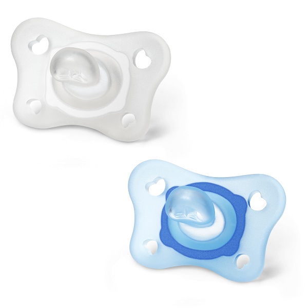 CHICCO GOMMOTTINO BOY SILICONE 0-2 MESI 2 PEZZI ITA C - Metafarm