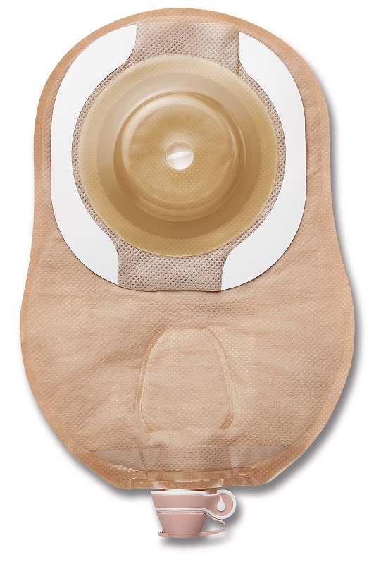 MODERMA FLEX CERAPLUS SACCA APERTA CONVESSA SOFT MIDI PER UROSTOMIA TRASPARENTE B/A RITAGLIABILE 13-38 MM - Metafarm