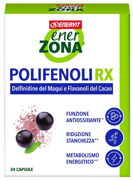 ENERZONA POLIFENOLI RX 24 CAPSULE - Metafarm