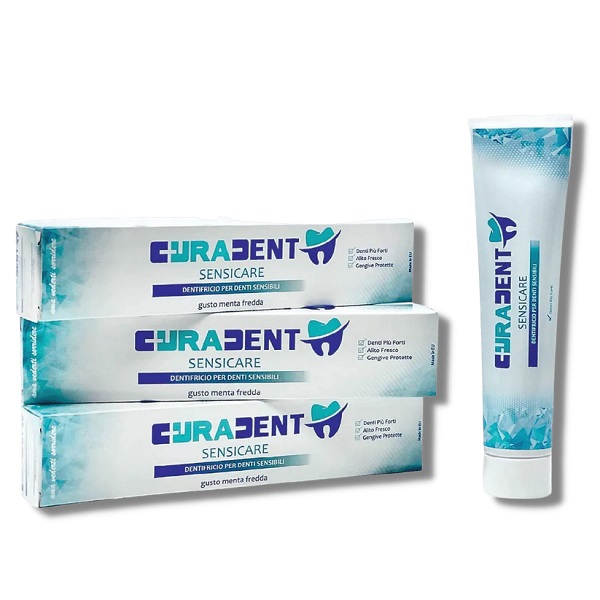 CURADENT DENTIFRICIO SENSICARE DENTI SENSIBILE 75 ML - Metafarm