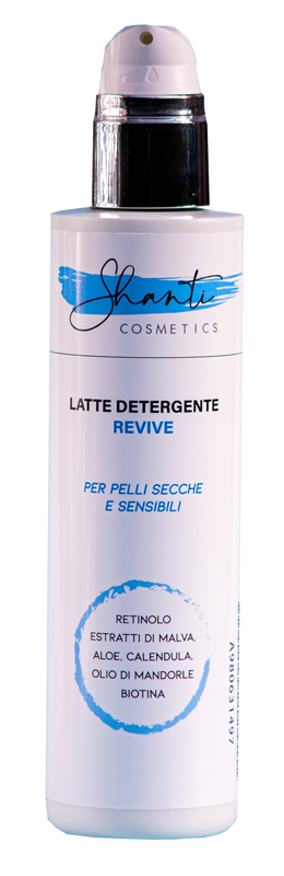 SHANTI COSMETICS LATTE DETERGENTE REVIVE 250 ML - Metafarm