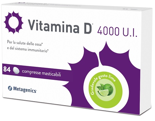 VITAMINA D 4000UI 84 COMPRESSE - Metafarm
