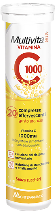 MULTIVITAMIX VIT C 1000 20 COMPRESSE EFFERVESCENTI - Metafarm