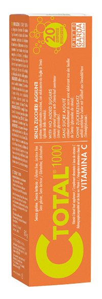 C TOTAL 1000 VITAMINA C 20 COMPRESSE EFFERVESCENTI - Metafarm