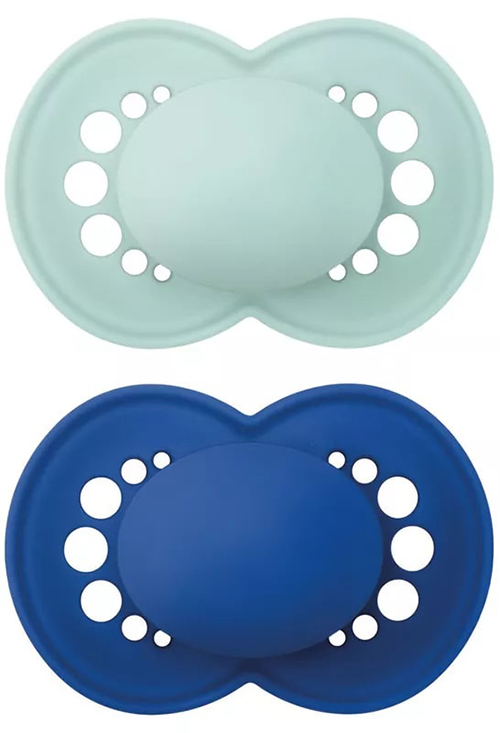 MAM ORIGINAL 6+ SILICONE MASCHIO 2 PEZZI - Metafarm
