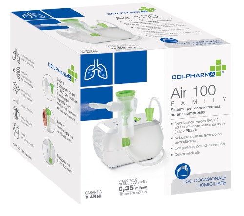 AEROSOL COLPHARMA AIR 100 FAMILY PER USO OCCASIONALE - Metafarm
