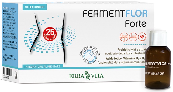 FERMENTFLOR FORTE 10 FLACONCINI - Metafarm