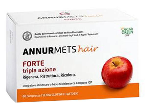 ANNURMETS HAIR FORTE TRIPLA AZIONE 60 COMPRESSE - Metafarm