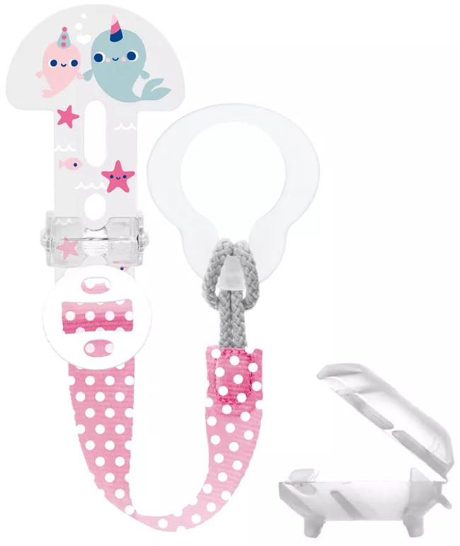 MAM CLIP IT&COVER PORTASUCCHIETTO 0+ FEMMINA - Metafarm