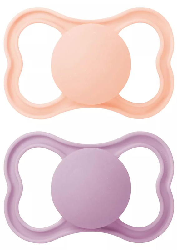 MAM AIR SUCCHIETTO 16+ MESI SILICONE FEMMINA 2 PEZZI - Metafarm