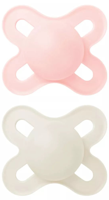 MAM SUCCHIETTO ORIGINAL START 0-2 MESI SILICONE FEMMINA 2 PEZZI - Metafarm