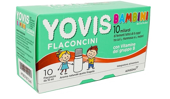 YOVIS BAMBINI FRAGOLA 10 FLACONCINI DA 10 ML - Metafarm