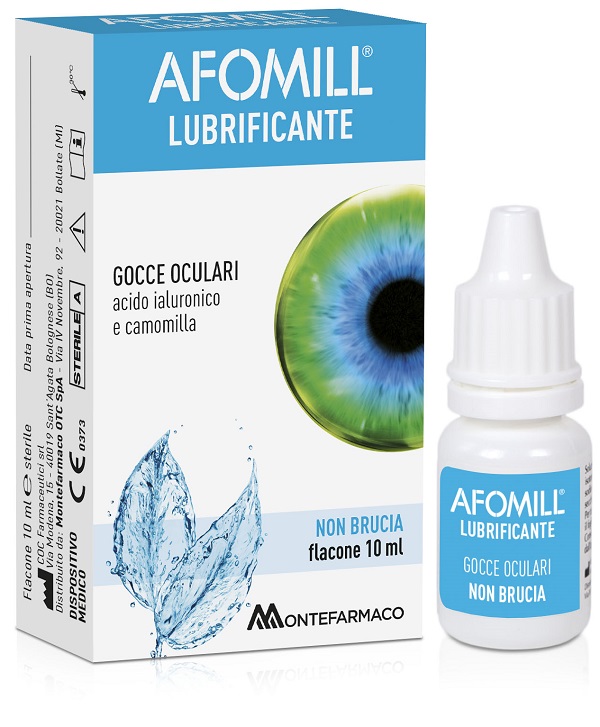 AFOMILL LUBRIFICANTE GOCCE OCULARI 10 ML - Metafarm