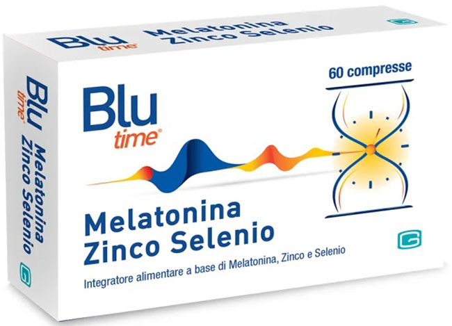 BLU TIME MELATONINA/ZINCO/SELENIO COMPRESSE - Metafarm