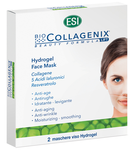 ESI BIOCOLLAGENIX HYDROGEL FACE MASK 2 PEZZI - Metafarm