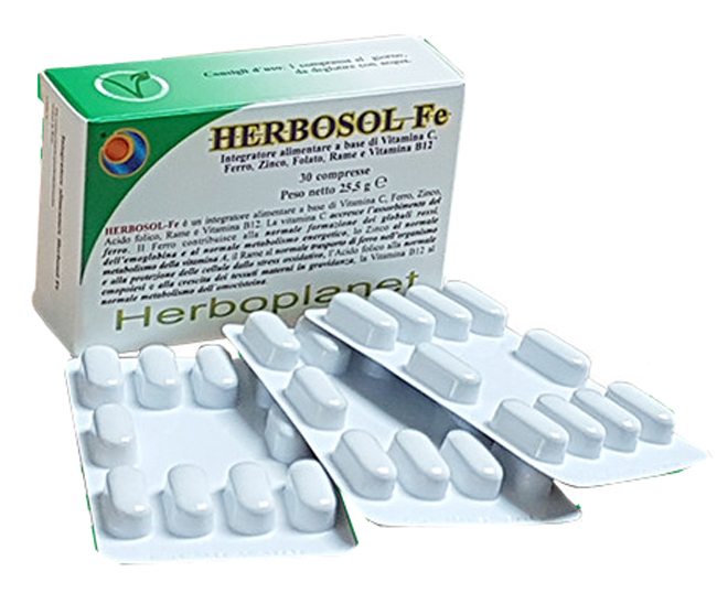 HERBOSOL FE 30 COMPRESSE - Metafarm