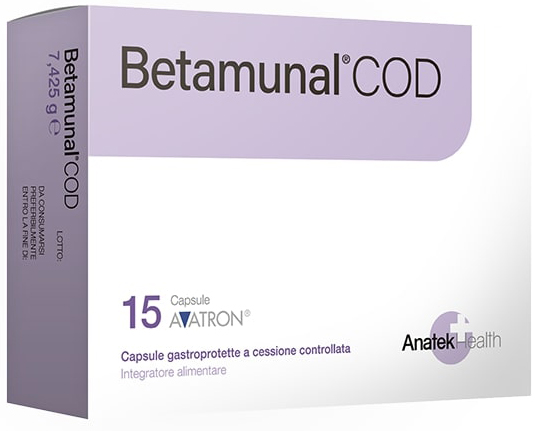 BETAMUNAL COD 15 CAPSULE - Metafarm