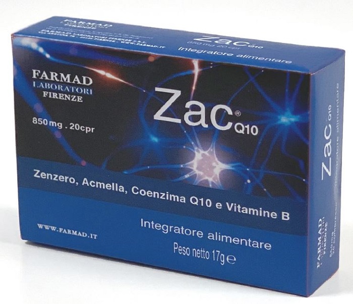 ZAC Q10 20 COMPRESSE - Metafarm