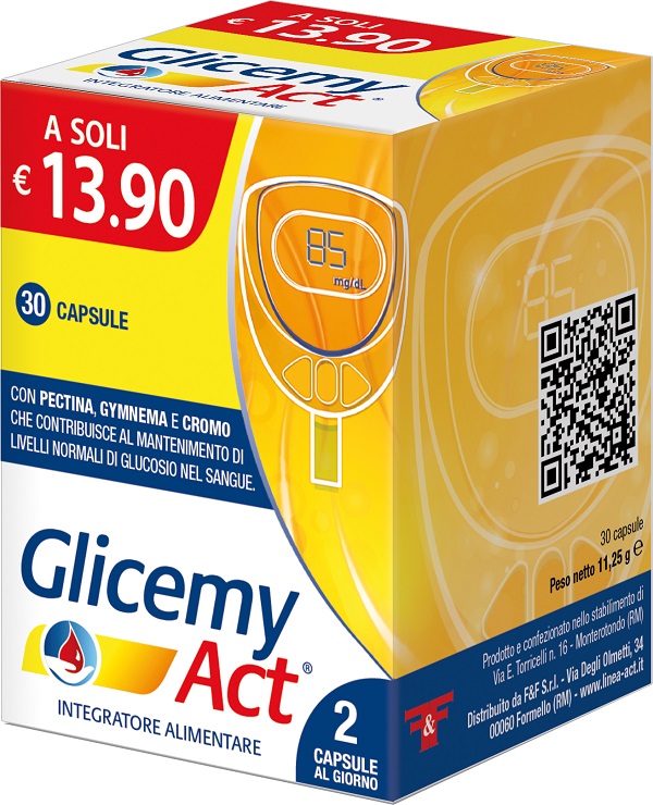 GLICEMY ACT 30 CAPSULE - Metafarm