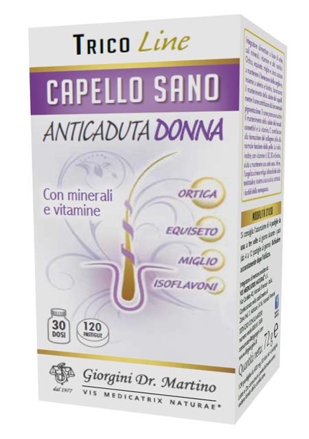 CAPELLO SANO ANTICADUTA DONNA 120 PASTIGLIE - Metafarm