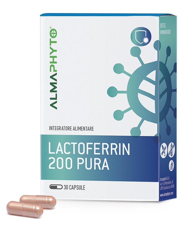 LACTOFERRIN 200 PURA 30 CAPSULE - Metafarm