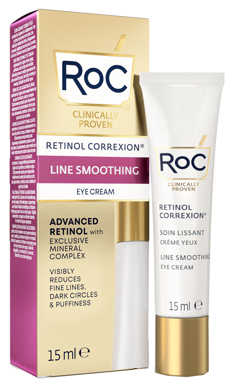 ROC RETINOL CORREXION LINE SMOOTHING CREMA OCCHI 15 ML - Metafarm