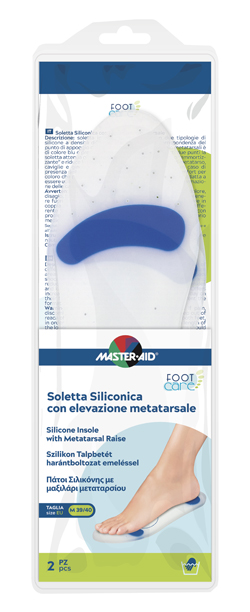 SOLETTA SILICONICA MASTER-AID FOOTCARE MEDIUM 39-40 METATARSO I5 - Metafarm