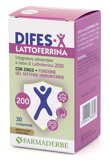 DIFES X LATTOFERRINA 200 30 COMPRESSE - Metafarm