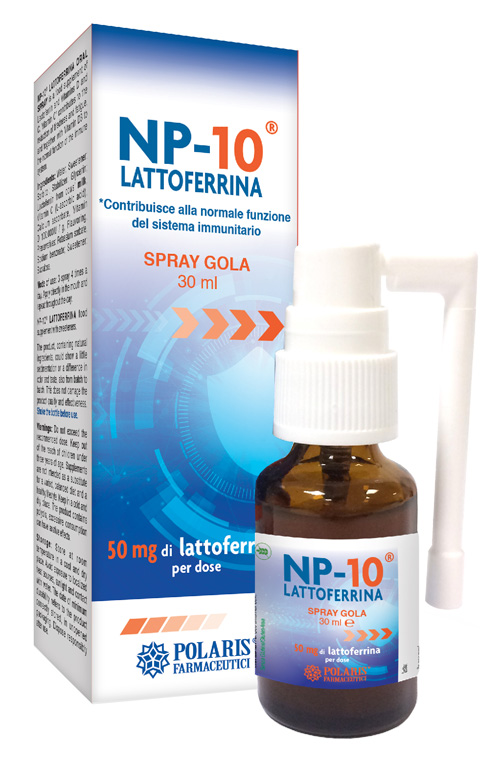 NP-10 LATTOFERRINA SPRAY GOLA 30 ML - Metafarm